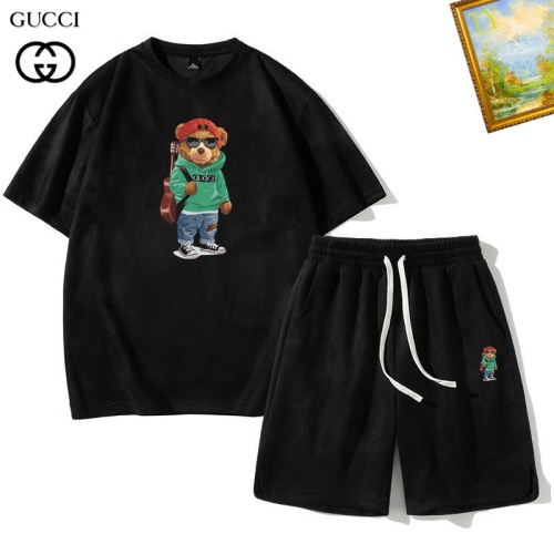 Gucci Tracksuits Short Sleeved For Men #1235489 $48.00 USD, Wholesale Replica Gucci Tracksuits