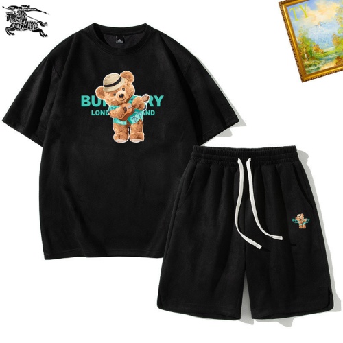 Burberry Tracksuits Short Sleeved For Men #1235492 $48.00 USD, Wholesale Replica Burberry Tracksuits