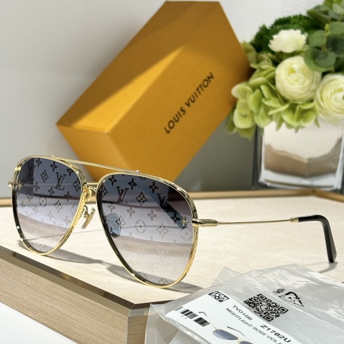 Louis Vuitton AAA Quality Sunglasses #1235493 $68.00 USD, Wholesale Replica Louis Vuitton AAA Quality Sunglasses