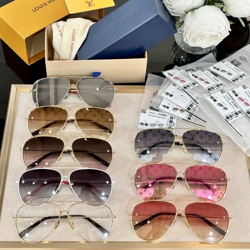 Replica Louis Vuitton AAA Quality Sunglasses #1235493 $68.00 USD for Wholesale