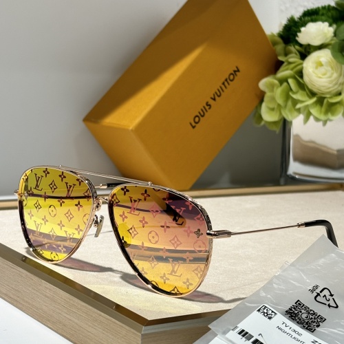 Louis Vuitton AAA Quality Sunglasses #1235496 $68.00 USD, Wholesale Replica Louis Vuitton AAA Quality Sunglasses