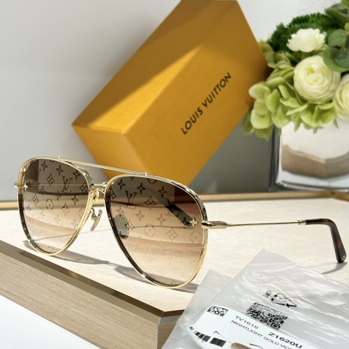 Louis Vuitton AAA Quality Sunglasses #1235498 $68.00 USD, Wholesale Replica Louis Vuitton AAA Quality Sunglasses