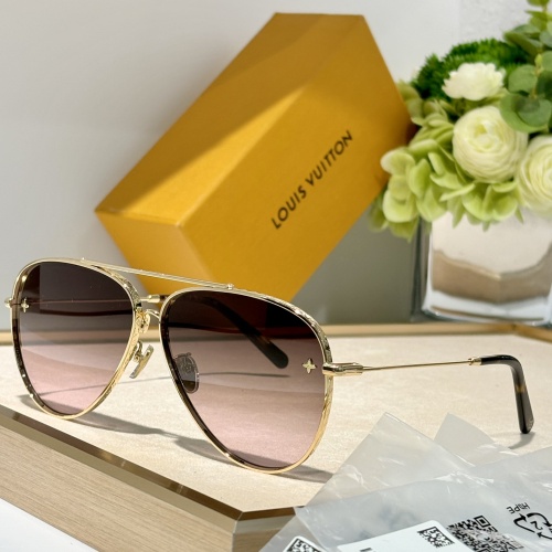 Louis Vuitton AAA Quality Sunglasses #1235499 $68.00 USD, Wholesale Replica Louis Vuitton AAA Quality Sunglasses