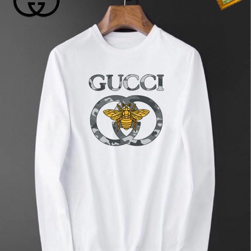 Gucci T-Shirts Long Sleeved For Unisex #1235502 $34.00 USD, Wholesale Replica Gucci T-Shirts