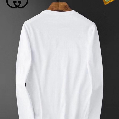 Replica Gucci T-Shirts Long Sleeved For Unisex #1235502 $34.00 USD for Wholesale