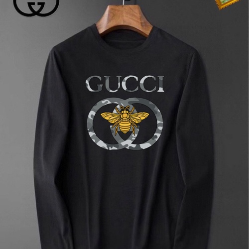 Gucci T-Shirts Long Sleeved For Unisex #1235503 $34.00 USD, Wholesale Replica Gucci T-Shirts