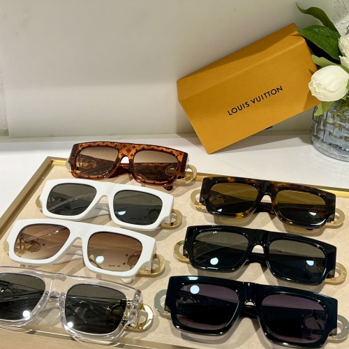 Replica Louis Vuitton AAA Quality Sunglasses #1235510 $80.00 USD for Wholesale