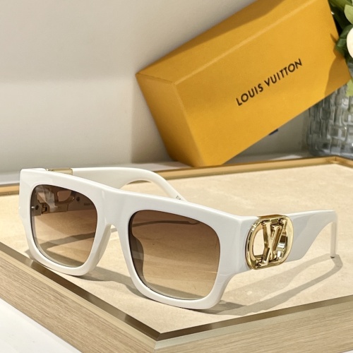 Louis Vuitton AAA Quality Sunglasses #1235512 $80.00 USD, Wholesale Replica Louis Vuitton AAA Quality Sunglasses