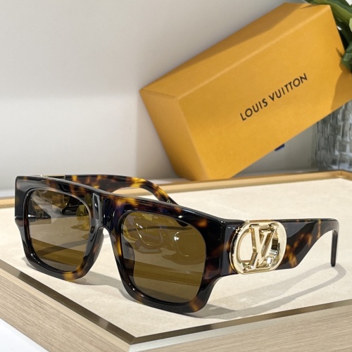 Louis Vuitton AAA Quality Sunglasses #1235514 $80.00 USD, Wholesale Replica Louis Vuitton AAA Quality Sunglasses