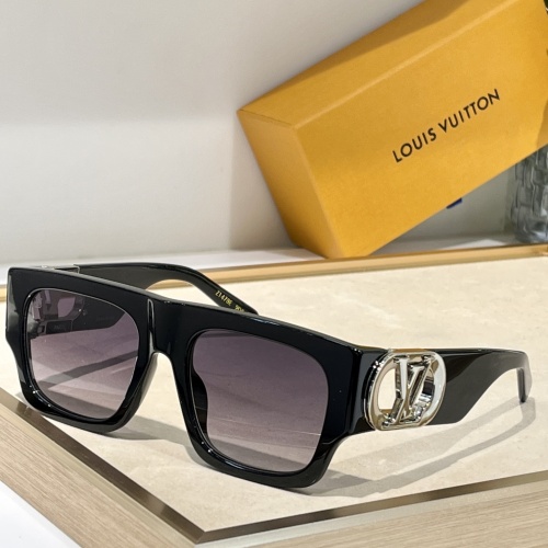 Louis Vuitton AAA Quality Sunglasses #1235515 $80.00 USD, Wholesale Replica Louis Vuitton AAA Quality Sunglasses