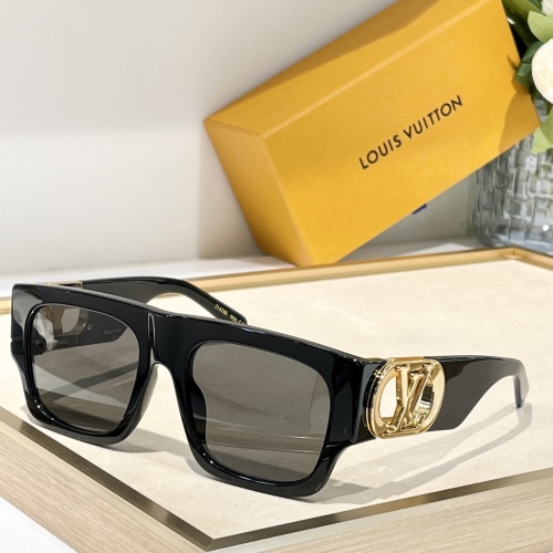 Louis Vuitton AAA Quality Sunglasses #1235516 $80.00 USD, Wholesale Replica Louis Vuitton AAA Quality Sunglasses