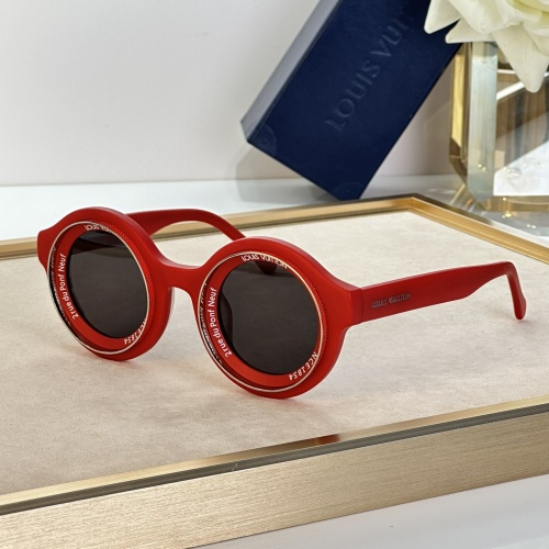 Louis Vuitton AAA Quality Sunglasses #1235519 $72.00 USD, Wholesale Replica Louis Vuitton AAA Quality Sunglasses