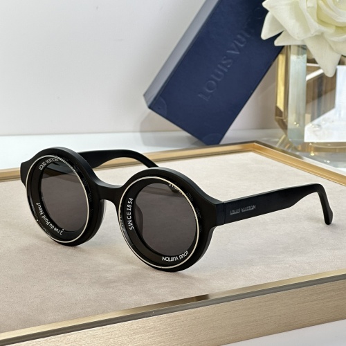 Louis Vuitton AAA Quality Sunglasses #1235520 $72.00 USD, Wholesale Replica Louis Vuitton AAA Quality Sunglasses