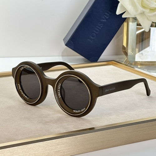 Louis Vuitton AAA Quality Sunglasses #1235522 $72.00 USD, Wholesale Replica Louis Vuitton AAA Quality Sunglasses