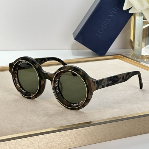 Louis Vuitton AAA Quality Sunglasses #1235523 $72.00 USD, Wholesale Replica Louis Vuitton AAA Quality Sunglasses