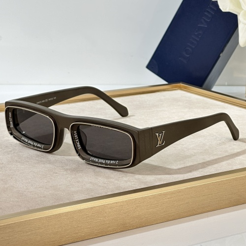 Louis Vuitton AAA Quality Sunglasses #1235525 $72.00 USD, Wholesale Replica Louis Vuitton AAA Quality Sunglasses