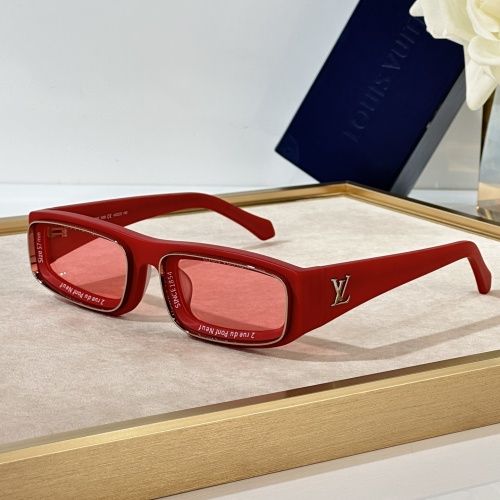 Louis Vuitton AAA Quality Sunglasses #1235529 $72.00 USD, Wholesale Replica Louis Vuitton AAA Quality Sunglasses