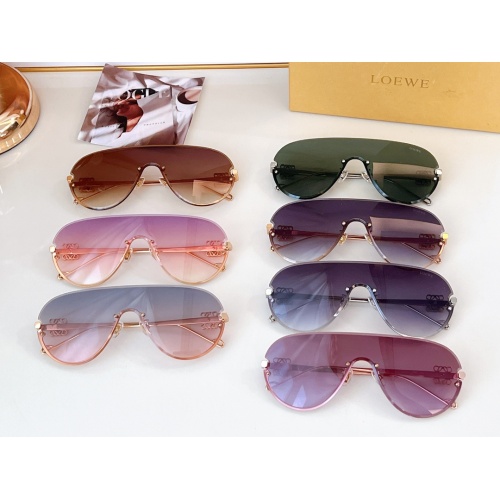 Replica LOEWE AAA Quality Sunglasses #1235531 $60.00 USD for Wholesale