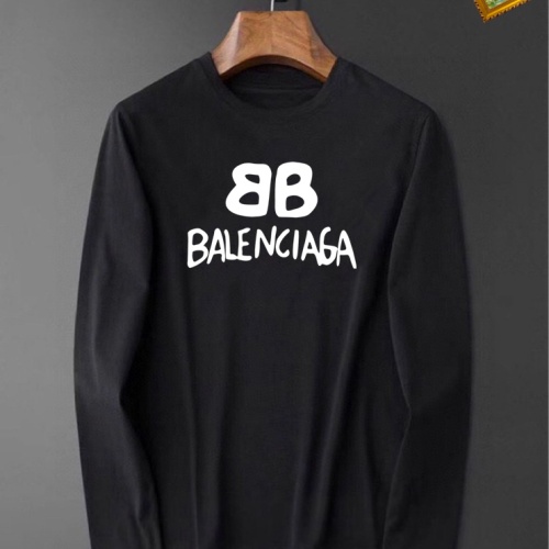 Balenciaga T-Shirts Long Sleeved For Unisex #1235543 $34.00 USD, Wholesale Replica Balenciaga T-Shirts