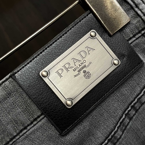 Replica Prada Jeans For Men #1235572 $82.00 USD for Wholesale