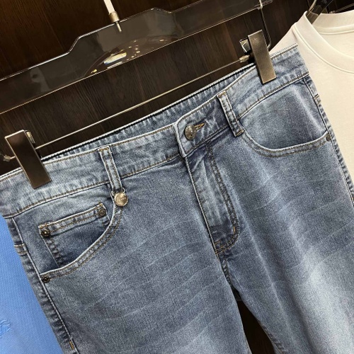 Replica Prada Jeans For Men #1235574 $82.00 USD for Wholesale