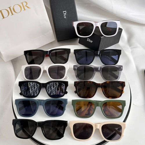 Replica Christian Dior AAA Quality Sunglasses #1235611 $48.00 USD for Wholesale