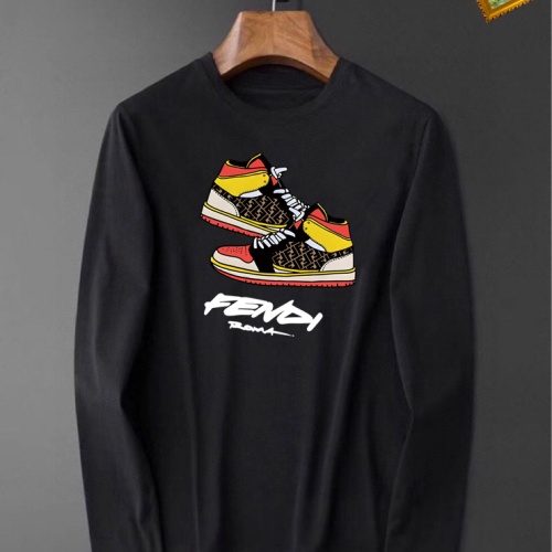 Fendi T-Shirts Long Sleeved For Unisex #1235629 $34.00 USD, Wholesale Replica Fendi T-Shirts