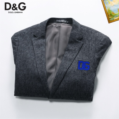 Replica Dolce & Gabbana D&G Jackets Long Sleeved For Men #1235630 $68.00 USD for Wholesale