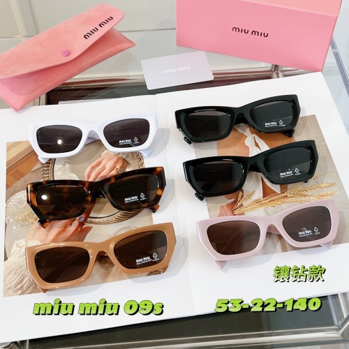 Replica MIU MIU AAA Quality Sunglasses #1235631 $48.00 USD for Wholesale