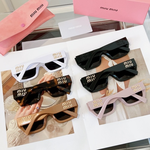 Replica MIU MIU AAA Quality Sunglasses #1235631 $48.00 USD for Wholesale