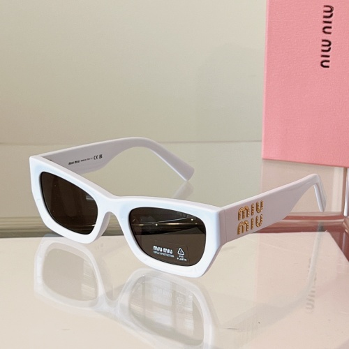 MIU MIU AAA Quality Sunglasses #1235633 $48.00 USD, Wholesale Replica MIU MIU AAA Sunglasses