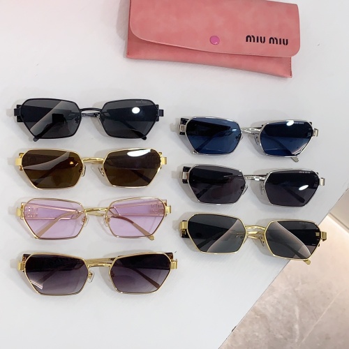 Replica MIU MIU AAA Quality Sunglasses #1235638 $60.00 USD for Wholesale