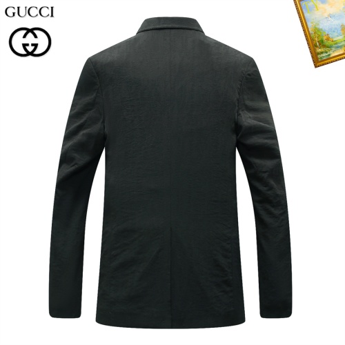 Replica Gucci Jackets Long Sleeved For Men #1235650 $68.00 USD for Wholesale