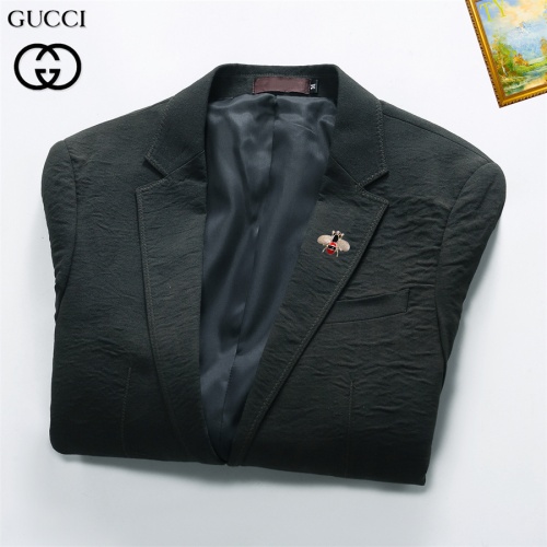 Replica Gucci Jackets Long Sleeved For Men #1235650 $68.00 USD for Wholesale