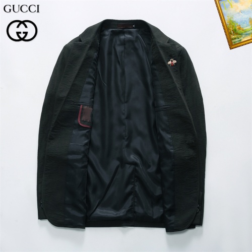 Replica Gucci Jackets Long Sleeved For Men #1235650 $68.00 USD for Wholesale