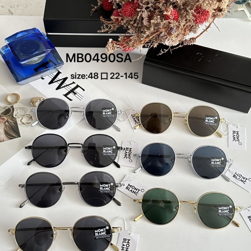 Replica Montblanc AAA Quality Sunglasses #1235651 $68.00 USD for Wholesale