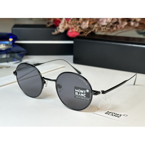 Montblanc AAA Quality Sunglasses #1235654 $68.00 USD, Wholesale Replica Montblanc AAA Quality Sunglasses