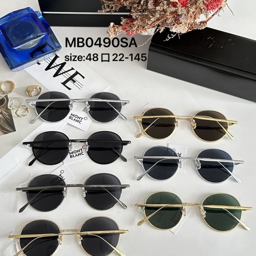 Replica Montblanc AAA Quality Sunglasses #1235655 $68.00 USD for Wholesale