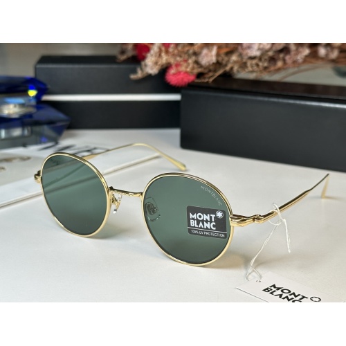 Montblanc AAA Quality Sunglasses #1235656 $68.00 USD, Wholesale Replica Montblanc AAA Quality Sunglasses