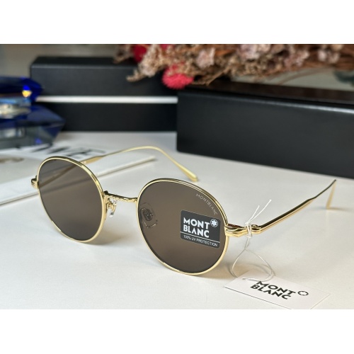 Montblanc AAA Quality Sunglasses #1235657 $68.00 USD, Wholesale Replica Montblanc AAA Quality Sunglasses