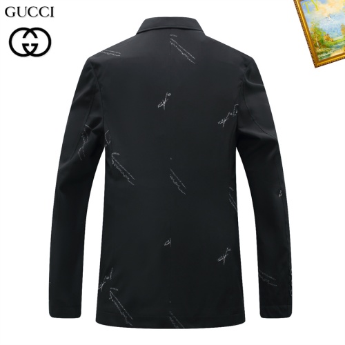 Replica Gucci Jackets Long Sleeved For Men #1235658 $68.00 USD for Wholesale