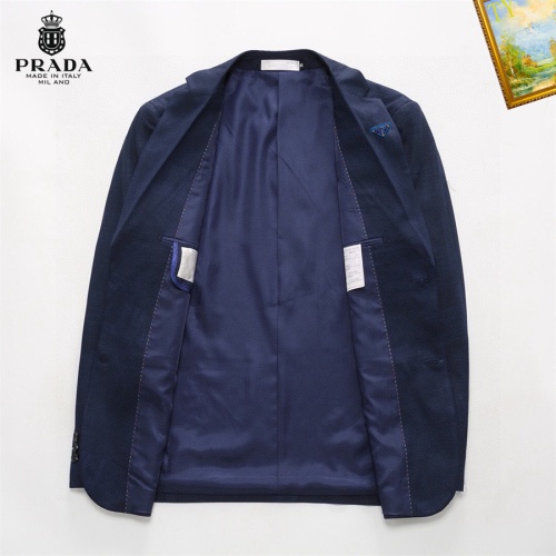 Replica Prada Jackets Long Sleeved For Men #1235661 $68.00 USD for Wholesale