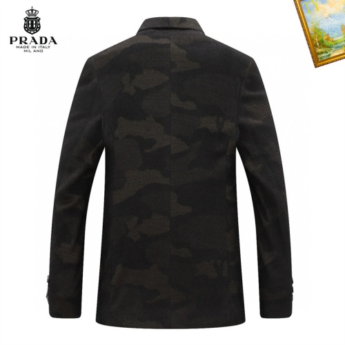 Replica Prada Jackets Long Sleeved For Men #1235672 $68.00 USD for Wholesale