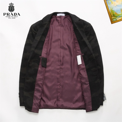 Replica Prada Jackets Long Sleeved For Men #1235672 $68.00 USD for Wholesale