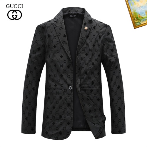 Gucci Jackets Long Sleeved For Men #1235674 $68.00 USD, Wholesale Replica Gucci Jackets