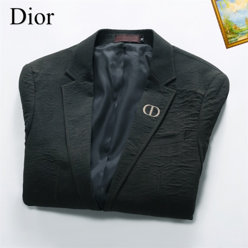 Replica Christian Dior Jackets Long Sleeved For Men #1235677 $68.00 USD for Wholesale