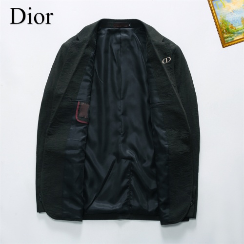 Replica Christian Dior Jackets Long Sleeved For Men #1235677 $68.00 USD for Wholesale