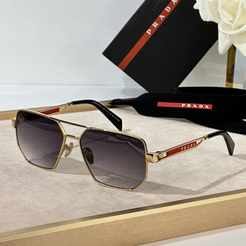 Prada AAA Quality Sunglasses #1235681 $72.00 USD, Wholesale Replica Prada AAA Quality Sunglasses