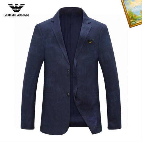 Armani Jackets Long Sleeved For Men #1235694 $68.00 USD, Wholesale Replica Armani Jackets