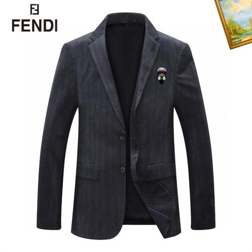 Fendi Jackets Long Sleeved For Men #1235697 $68.00 USD, Wholesale Replica Fendi Jackets